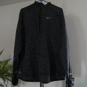 Nike jogger with safety reflectors  dry fit pull over men's
